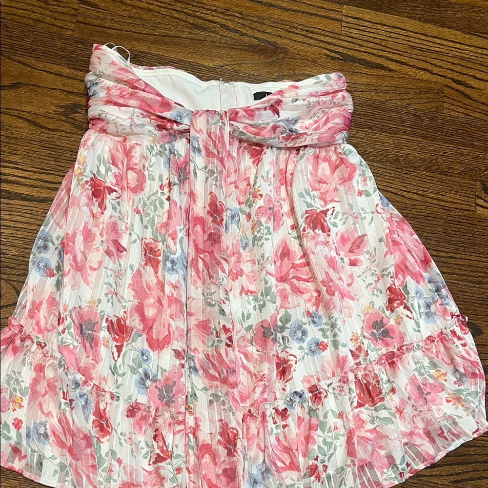 Lulu’s Women’s Strapless Dress Floral